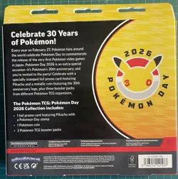 Pokemon TCG Pokemon Day 2026 Collection Box 30th - Image 2