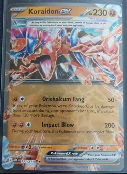Koraidon ex 121/217 Double Rare Ascended Heroes Pokemon Tcg Nm - Image 1