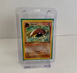 Pokemon Fossil Set Kabuto 1st Edition [ Official WOTC 1999 TCG NM, No.50 ] - Image 1