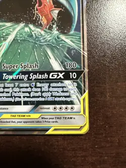 Magikarp & Wailord GX SM166 Pokemon TCG Promos DMG - Image 4