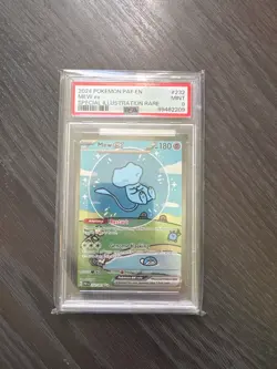 2024 Pokemon Paldean Fates Mew ex PSA 9 - Image 1