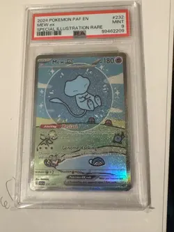 2024 Pokemon Paldean Fates Mew ex PSA 9 - Image 4