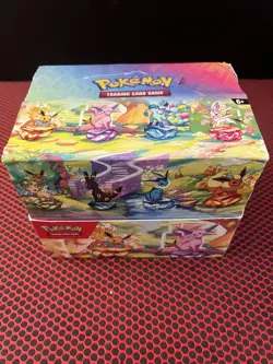 PRISMATIC EVOLUTIONS SEALED MINI TINS - OPEN DISPLAY COMPLETE SET OF 8 - Image 5