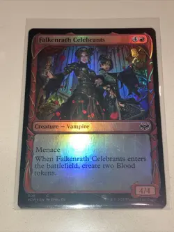 1x Falkenrath Celebrants | FOIL | Innistrad Crimson Vow | MTG Magic Cards 306 - Image 1