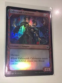 1x Falkenrath Celebrants | FOIL | Innistrad Crimson Vow | MTG Magic Cards 306 - Image 2