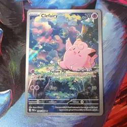 Pokemon TCG Clefairy 094/088 Perfect Order Illustration Rare Pack Fresh - Image 1