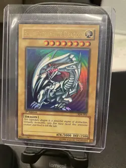 Yu-Gi-Oh Blue Eyes White Dragon SDK-001 Ultra 1st Edition Asian English - Image 5