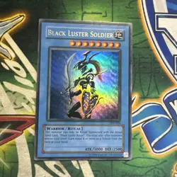 Yugioh! Black Luster Soldier SYE-024 Ultra Rare Unlimited VLP - Image 1