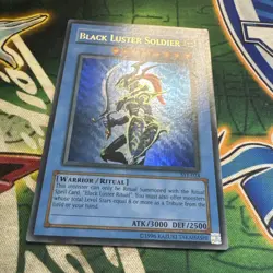 Yugioh! Black Luster Soldier SYE-024 Ultra Rare Unlimited VLP - Image 2