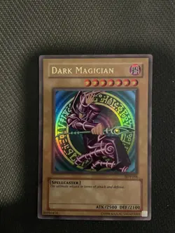 Konami Dark Magician Ultra Rare SDY-006 Starter Deck: Yugi Unlimited Holo 1996 - Image 2