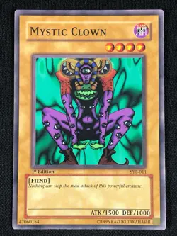 YUGIOH MYSTIC CLOWN SYE-011 1ST COMMON (NM) - Image 1