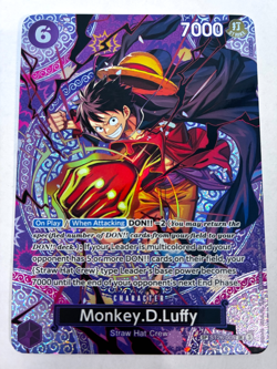 Monkey D. Luffy SP ST26-005 OP15 English NM Pack Fresh One Piece Card - Image 1