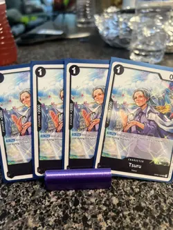 4x Tsuru OP02-106 Paramount War English One Piece TCG Payset - US Seller - Image 1