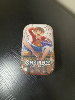 One Piece Card Game Tin Pack Set Vol. 2 - Luffy (OP-13) Factory Sealed - Image 1
