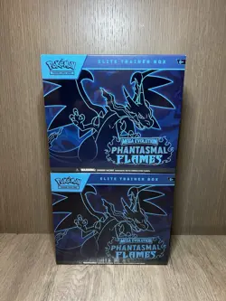 [Lot Of 2] Pokemon Mega Evolution Phantasmal Flames Elite Trainer Box ETB Sealed - Image 1