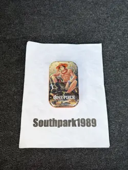 One Piece Card Game - Tin Pack Set Vol 2 - Ace Artwork - NEW SEALED - Image 1