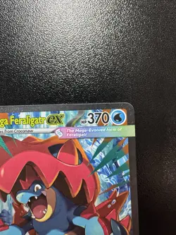 Pokemon Mega Feraligatr EX SIR Ascended Heroes Card 274/217 Near Mint - Image 4