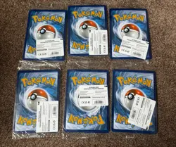 6 x Terapagos And Friends Sealed Jumbo Promo Foil Pokemon Card Horizons Pokemon - Image 2