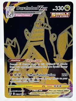 Duraludon VMAX TG30/TG30 Silver Tempest Holo Gold Secret Rare Pokemon TCG Card - Image 1