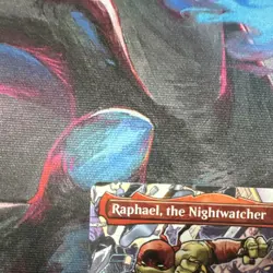 Raphael, the Nightwatcher Magic TMT Rare Legendary Creature Card 0213 Red 2026 - Image 2