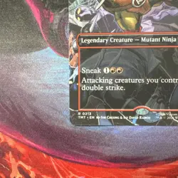 Raphael, the Nightwatcher Magic TMT Rare Legendary Creature Card 0213 Red 2026 - Image 5