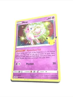 MEW - 011/025 - Holo - 25th Anniversary Celebrations - Pokemon Card - NM - Image 1