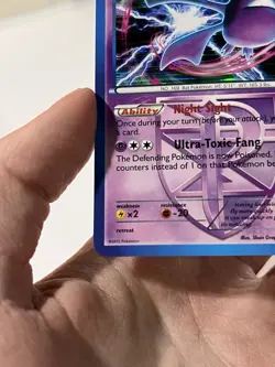 Pokemon Crobat 55/135 Plasma Storm Team Plasma Holo Rare Stage 2 HP130 2012 Card - Image 2