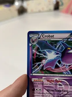 Pokemon Crobat 55/135 Plasma Storm Team Plasma Holo Rare Stage 2 HP130 2012 Card - Image 3