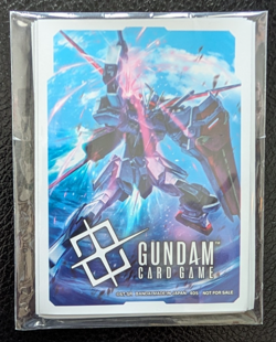 Gundam Card Game Official Resource Sleeves Aile Strike (10-Pack) Sealed - Image 1