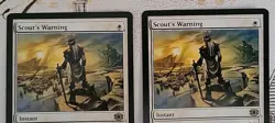 MTG Scout's Warning x2 NM ~Future Sight (Magic the Gathering)*Free Shipping* - Image 3