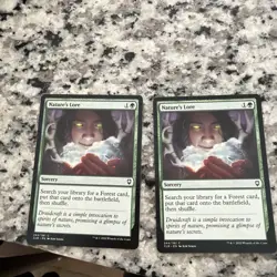 NM Nature's Lore, MTG, Baldur's Gate, Magic the Gathering, 244 - Image 1