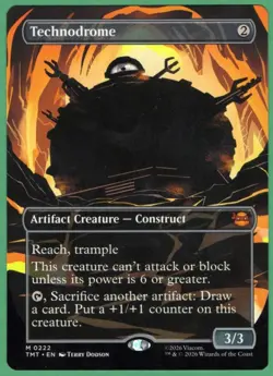 MTG Technodrome Borderless (TMNT) 0222 - Image 1