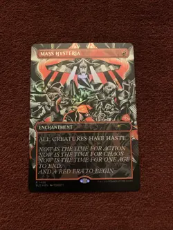 Mass Hysteria Secret Lair Drop Foil 1426 NM+ Unplayed Magic The Gathering MTG - Image 1