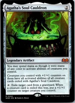 Agatha's Soul Cauldron M Wilds of Eldraine 242 NM - Image 1