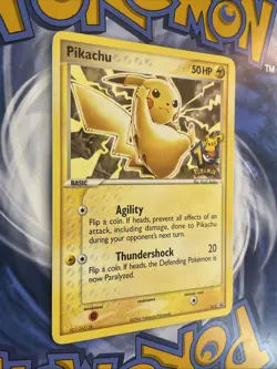 Pikachu - 012 (10th Anniversary) Rare Black Star Promo Pokemon Card - Image 2
