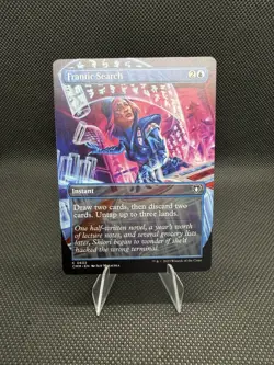 Frantic Search (Borderless) Commander Masters Regular - Image 1