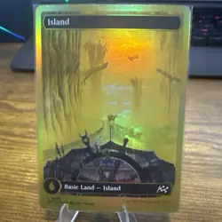 Island | #508 | Land | First-Place Foil | Aetherdrift | MTG - Image 1