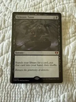 Magic: The Gathering Demonic Tutor Commander Masters - Image 1