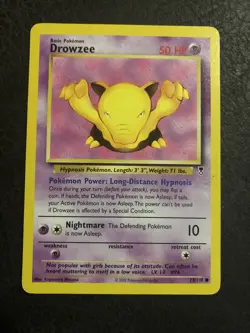Drowzee Legendary Collection 73/110 Pokemon LP Common - Image 1
