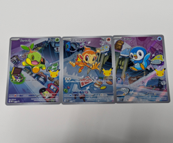 Pokemon 2026 First Partner Illustration Collection Series 1 Promos Set 40-42 - Image 1