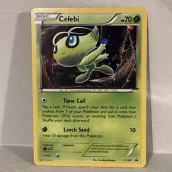 Celebi Holo XY187 XY Promo Pokemon Card - Image 1