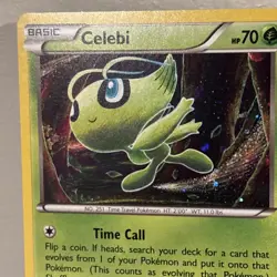 Celebi Holo XY187 XY Promo Pokemon Card - Image 2