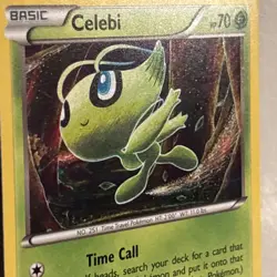 Celebi Holo XY187 XY Promo Pokemon Card - Image 3