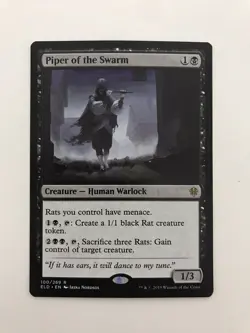 Piper of the Swarm MTG Magic the Gathering Card NM Near Mint ELD - Image 1