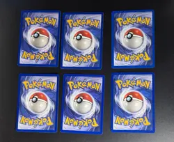 Jungle Vintage Pokemon Non Holo Unlimited Card Lot 6 Cards Old Sets Rare - Image 2
