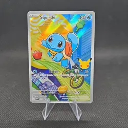 Pokemon Squirtle MEP Promo 039 First Partner Illustration Rare 30th Anniversary - Image 1
