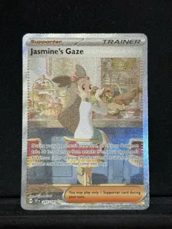 Pokemon TCG Jasmine's Gaze 245/191 Surging Sparks SIR Holo (English) - NM - Image 1
