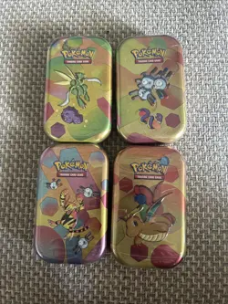 Pokemon Scarlett & Violet 151 Mini Tins Sealed X4 - Image 1