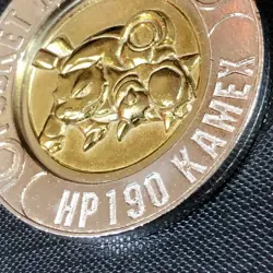 Pokemon Japanese Tomy Metal Battle Coin Medal DX Deluxe - Blastoise 45mm - #0295 - Image 5