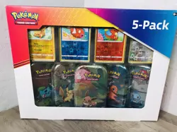 POKEMON KANTO FRIENDS MINI TIN BOX SET 4 HOLO PROMO COSTCO EXCLUSIVE NEW SEALED - Image 1